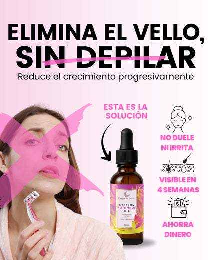 Serum natural 🌿 Reduce el crecimiento del vello corporal ¡YA NO TENDRÁS QUE DEPILARTE!✨ DESCUENTO BLACK FRIDAY