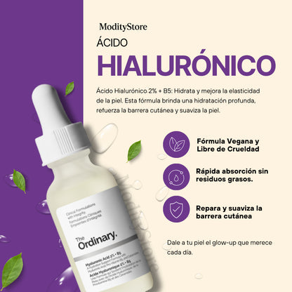 Kit The Ordinary Niacinamida 💧 + Ácido Hialurónico 🌿 + Ácido Salicílico ⚗️ + Regalo 🎁
