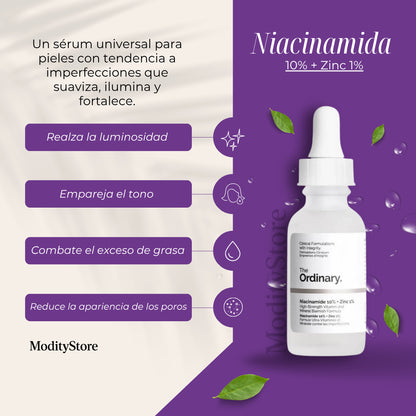 Kit The Ordinary Niacinamida 💧 + Ácido Hialurónico 🌿 + Ácido Salicílico ⚗️ + Regalo 🎁