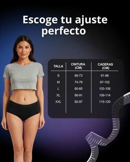 Pack x3 Pantis Absorbentes para Incontinencia