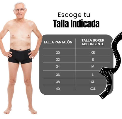 Pack x2 Boxer Absorbentes para Incontinencia